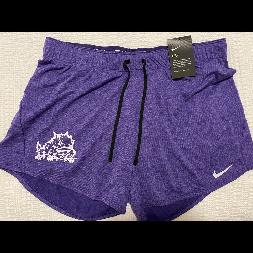 TCU Purple Athletic Nike Shorts